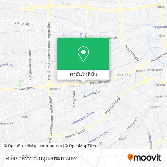 คลังยาศิริราช แผนที่