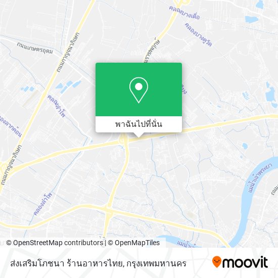 ส่งเสริมโภชนา ร้านอาหารไทย แผนที่