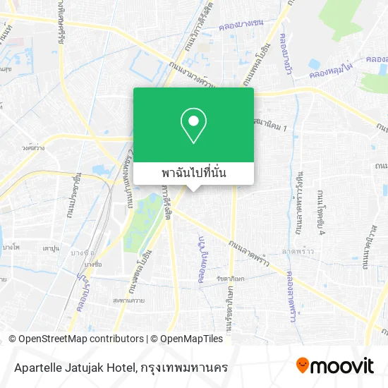 Apartelle Jatujak Hotel แผนที่