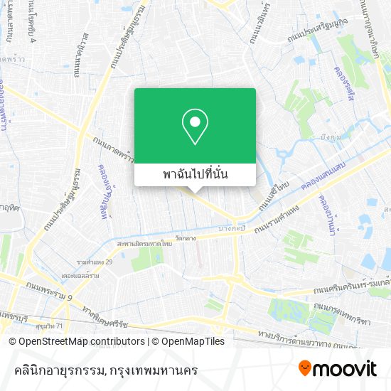 คลินิกอายุรกรรม แผนที่