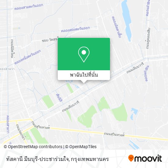 ทัสคานี มีนบุรี-ประชาร่วมใจ แผนที่