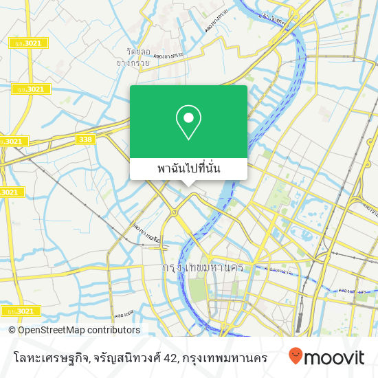 โลหะเศรษฐกิจ, จรัญสนิทวงศ์ 42 แผนที่