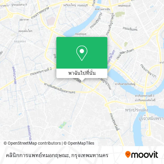 คลินิกการแพทย์หมอกฤษณะ แผนที่