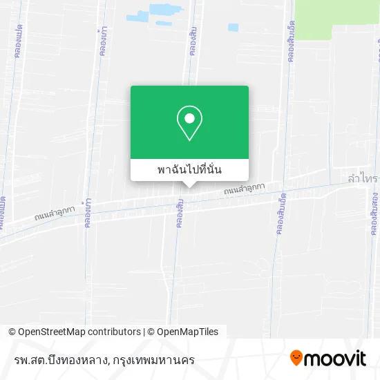รพ.สต.บึงทองหลาง, ทางหลวงชนบท ปท. 3032 แผนที่