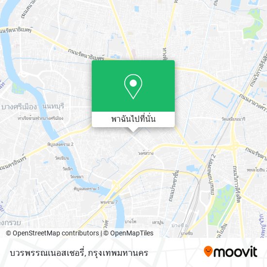 บวรพรรณเนอสเซอรี่ แผนที่