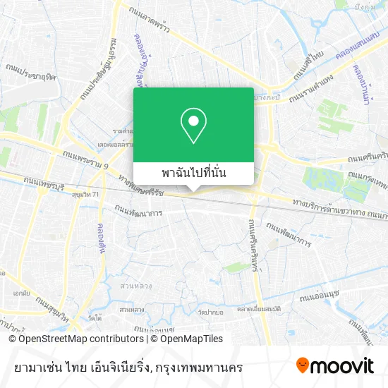 ยามาเซ่น ไทย เอ็นจิเนียริ่ง แผนที่