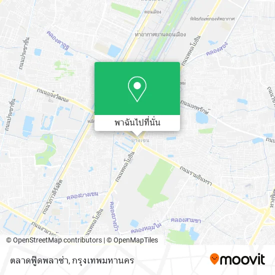ตลาดฟู๊ดพลาซ่า แผนที่