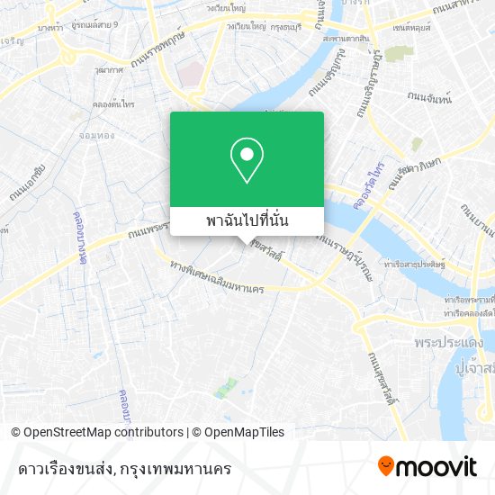 ดาวเรืองขนส่ง แผนที่