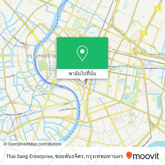 Thai Sang Enterprise, ซอยพันธจิตร แผนที่