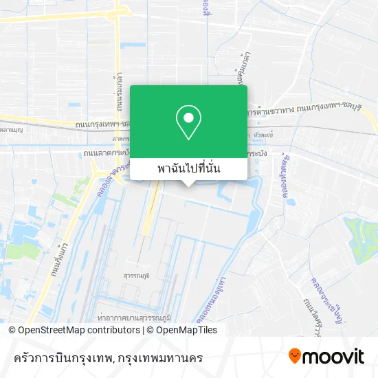 ครัวการบินกรุงเทพ แผนที่