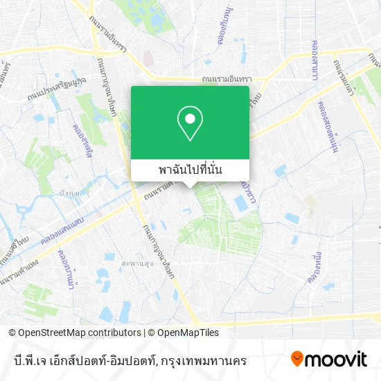 บี.พี.เจ เอ็กส์ปอตท์-อิมปอตท์ แผนที่