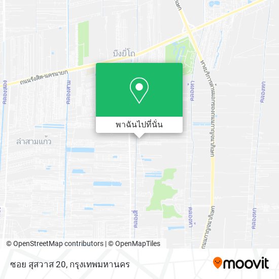 ซอย สุสวาส 20 แผนที่