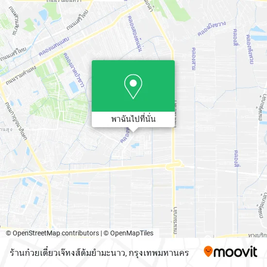 ร้านก๋วยเตี๋ยวเจ๊หงส์ต้มยำมะนาว แผนที่