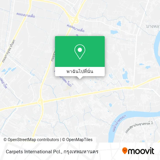 Carpets International Pcl., บางคูวัด, ปทุมธานี 12000 แผนที่