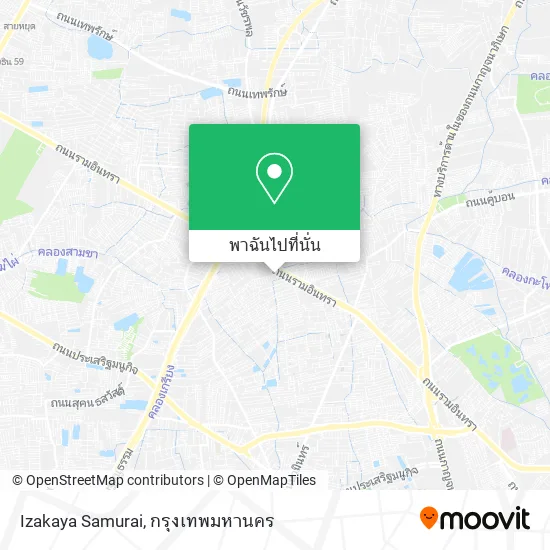 Izakaya Samurai แผนที่