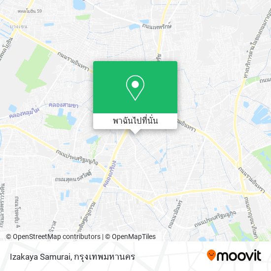 Izakaya Samurai แผนที่