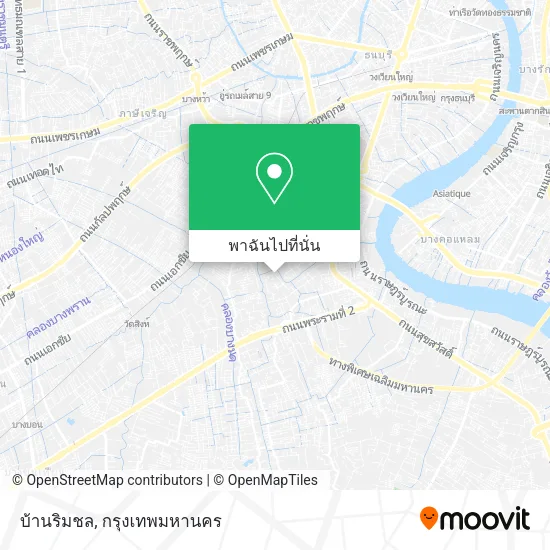 บ้านริมชล แผนที่