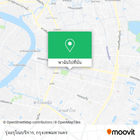 รุ่งอรุโณบริการ แผนที่