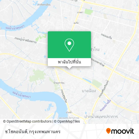 ช.โชคอนันต์ แผนที่