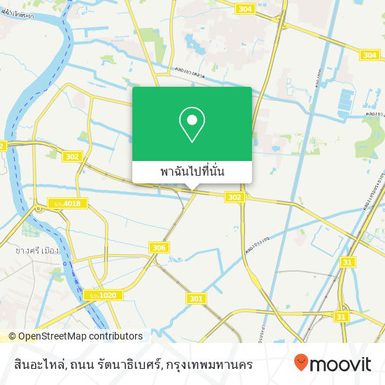 สินอะไหล่, ถนน รัตนาธิเบศร์ แผนที่