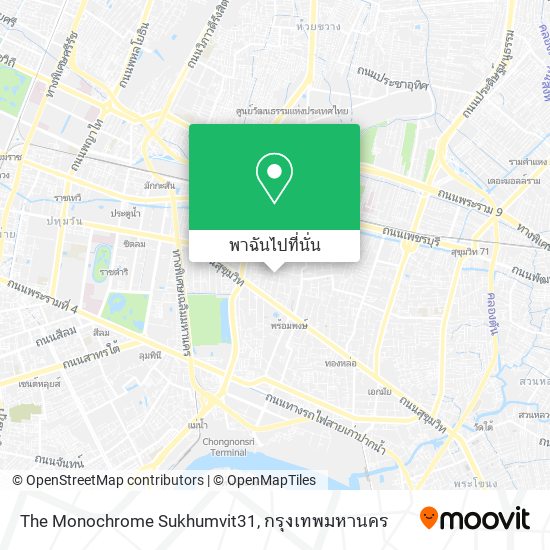 The Monochrome Sukhumvit31 แผนที่