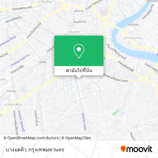 บางมดคิว แผนที่