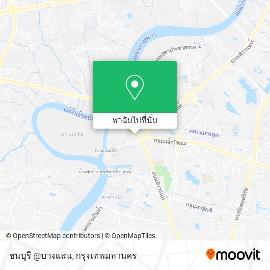 ชนบุรี @บางแสน แผนที่