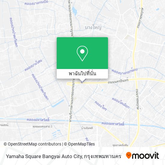 Yamaha Square Bangyai Auto City แผนที่