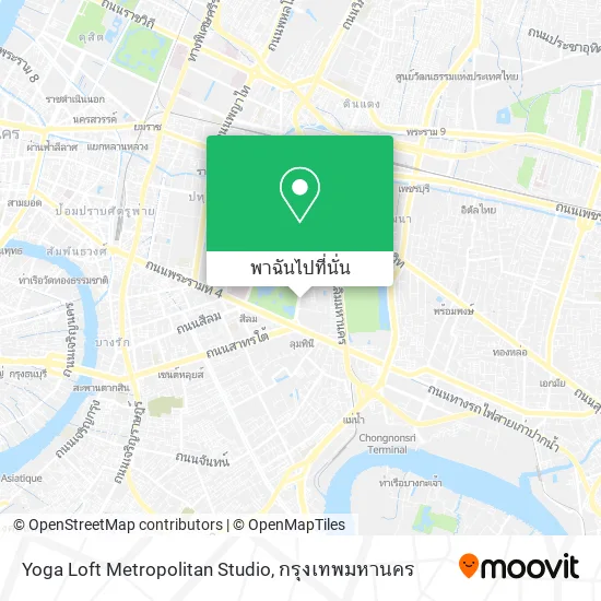 Yoga Loft Metropolitan Studio แผนที่