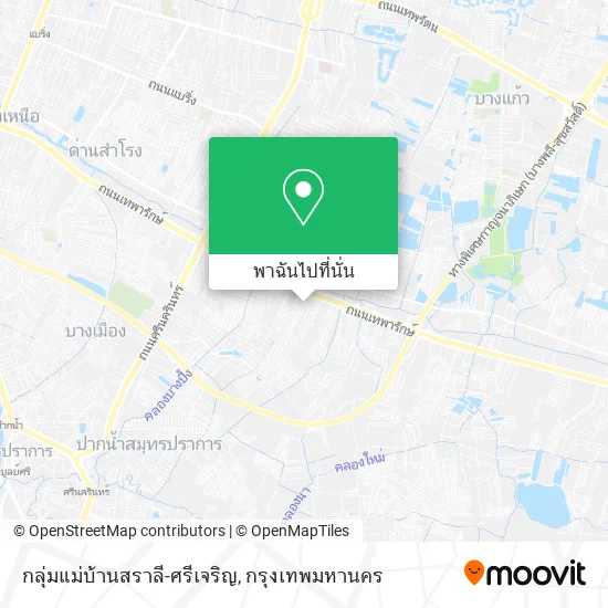 กลุ่มแม่บ้านสราลี-ศรีเจริญ แผนที่