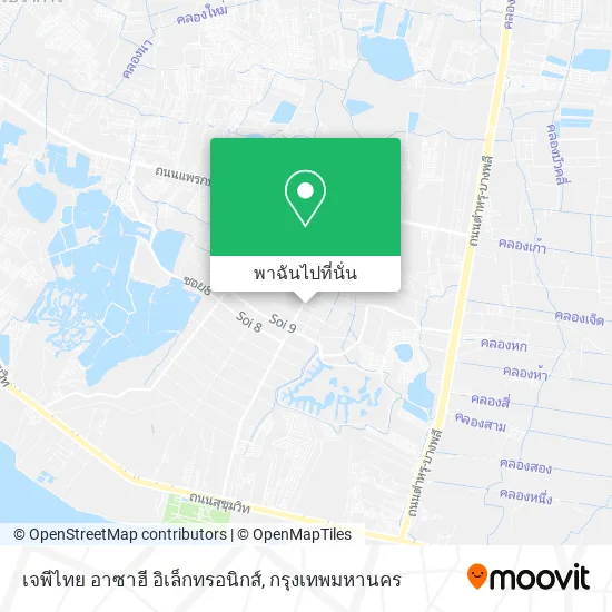 เจพีไทย อาซาฮี อิเล็กทรอนิกส์ แผนที่