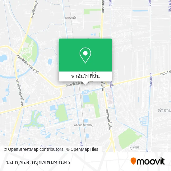 ปลาทูทอง แผนที่