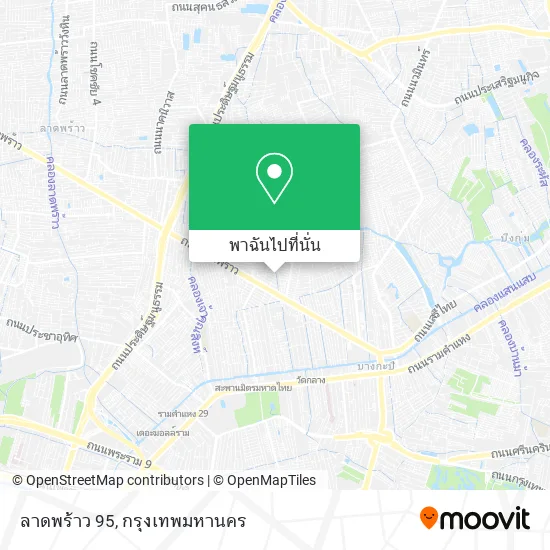 ลาดพร้าว 95 แผนที่
