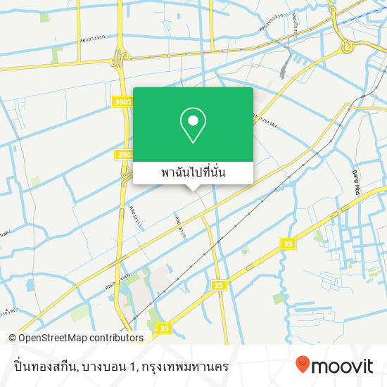 ปิ่นทองสกีน, บางบอน 1 แผนที่