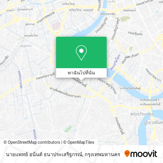 นายแพทย์ อนันต์ ธนาประเสริฐกรณ์ แผนที่