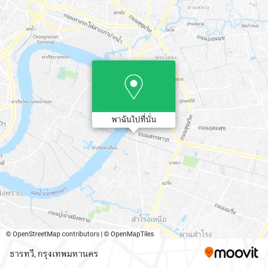ธารทวี แผนที่