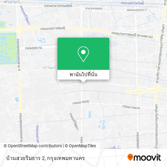 บ้านสวยริมธาร 2 แผนที่