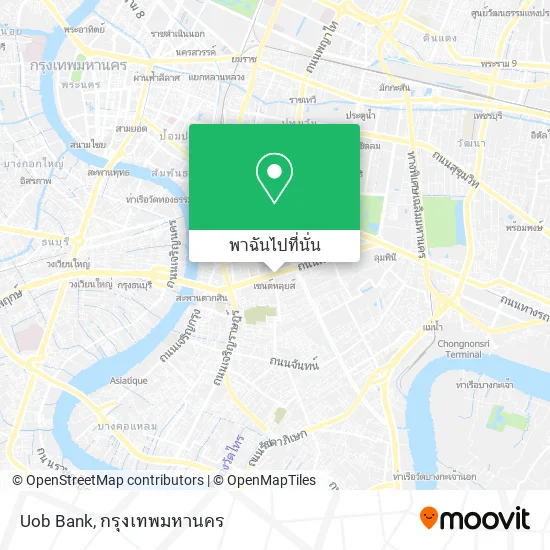 Uob Bank แผนที่