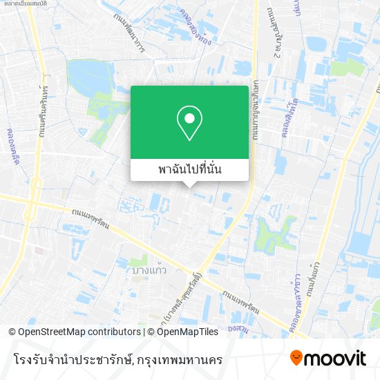 โรงรับจำนำประชารักษ์ แผนที่