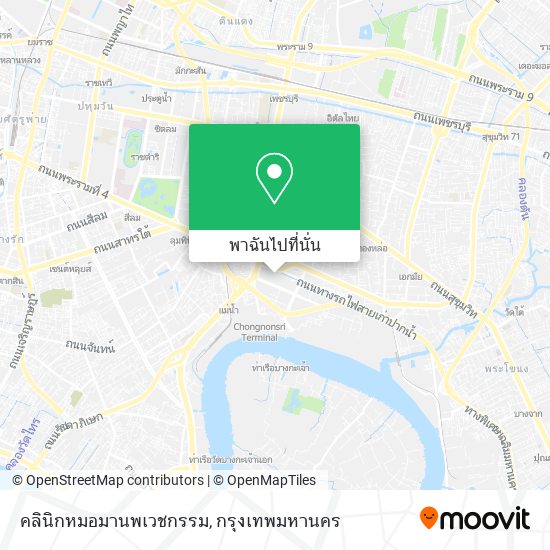 คลินิกหมอมานพเวชกรรม แผนที่