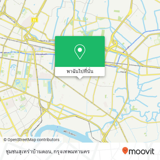 ชุมชนสุเหร่าบ้านดอน แผนที่