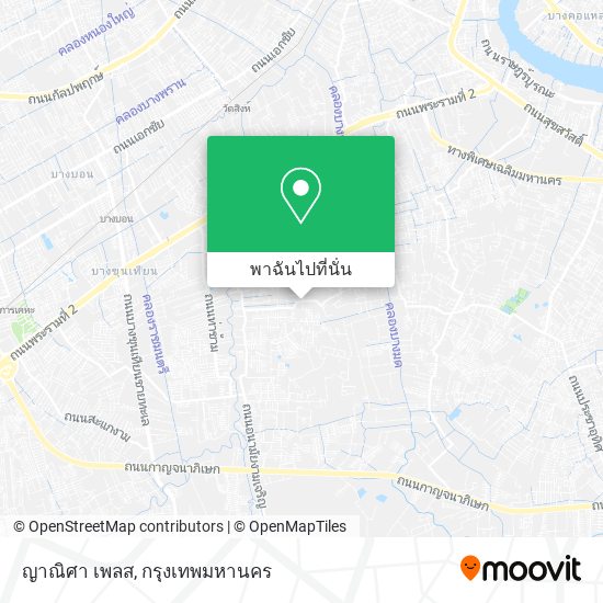 ญาณิศา เพลส แผนที่