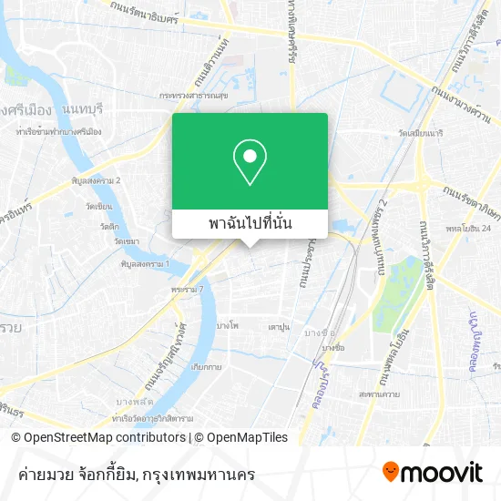 ค่ายมวย จ้อกกี้ยิม แผนที่