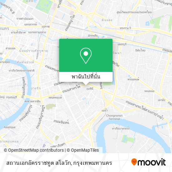 สถานเอกอัครราชทูต สโลวัก แผนที่