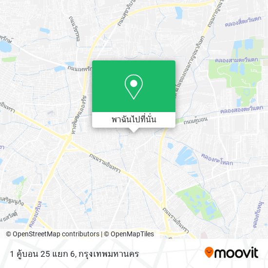 1 คู้บอน 25 แยก 6 แผนที่
