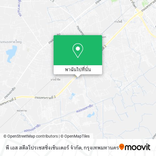 พี เอส สตีลโปรเซสซิ่งเซ็นเตอร์ จำกัด แผนที่