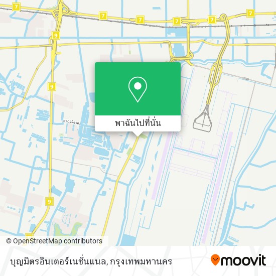 บุญมิตรอินเตอร์เนชั่นแนล แผนที่