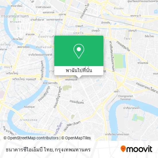 ธนาคารซีไอเอ็มบี ไทย แผนที่