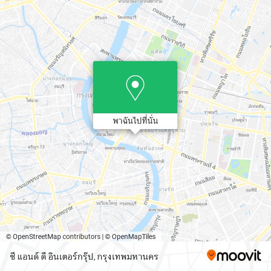 ซี แอนด์ ดี อินเตอร์กรุ๊ป แผนที่