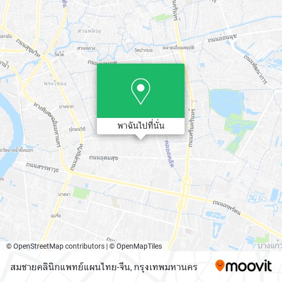 สมชายคลินิกแพทย์แผนไทย-จีน แผนที่